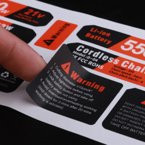 Customized Product Label Stickers